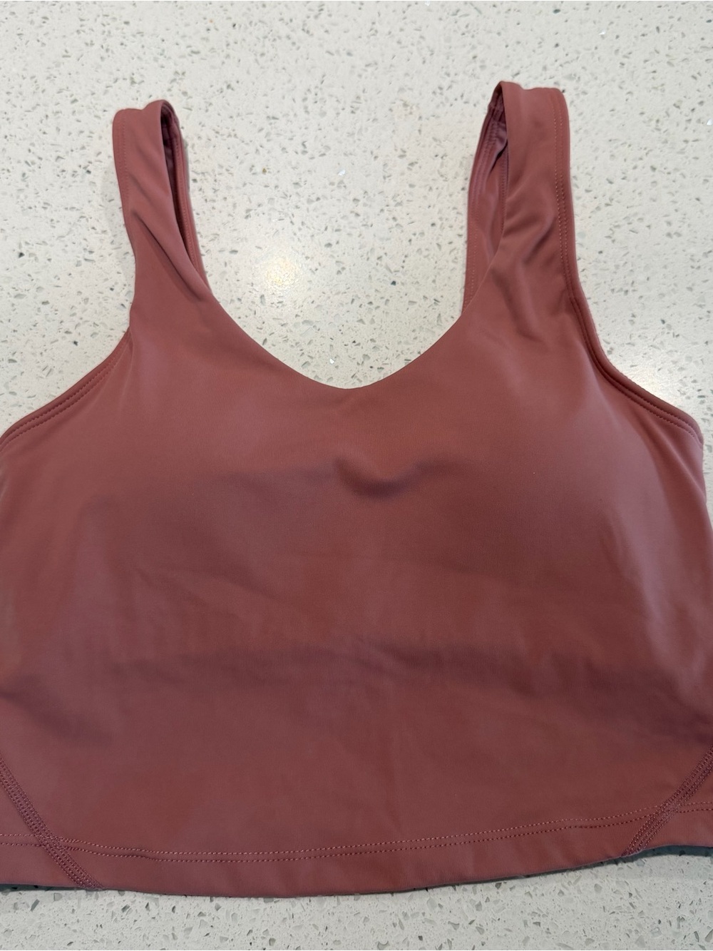 Lululemon Seamless Scoop Sports Bralette - Dusty Mauve